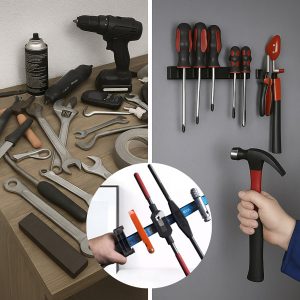 Magnetický držiak náradia, ktorý šetrí miesto | MAGTOOL